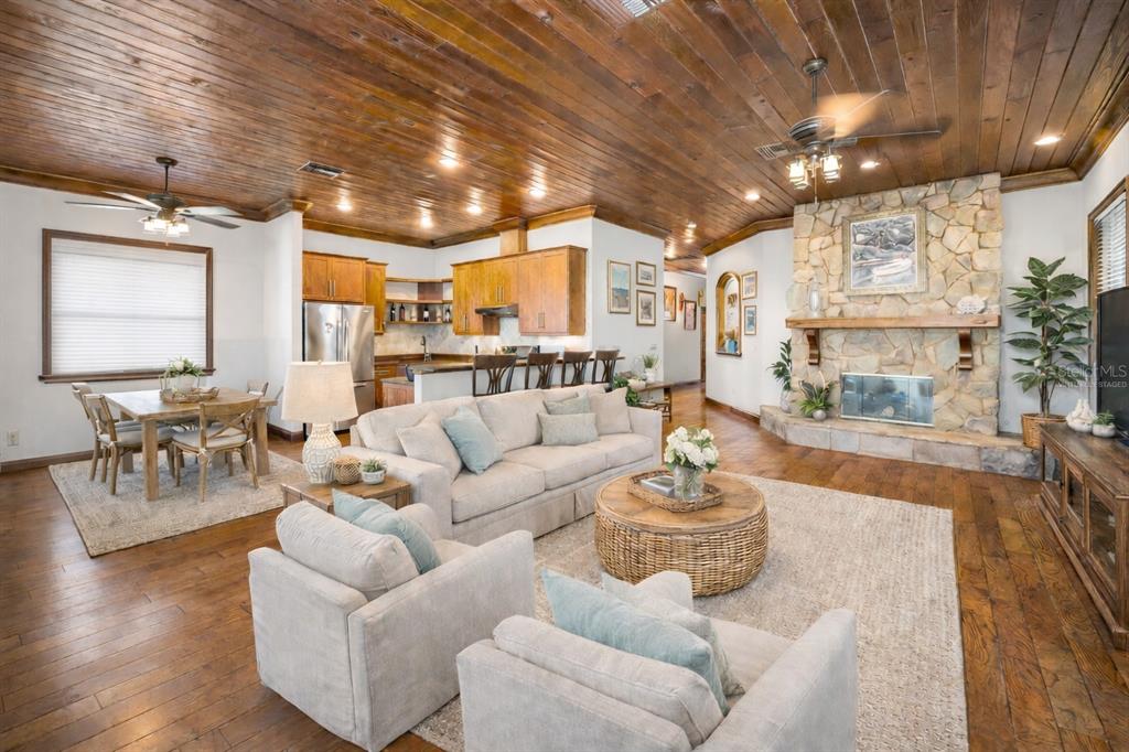 6141 Lafayette Street New Port Richey, FL 34652 - Photo 11 of 98 a living room with furniture and a large window