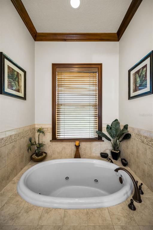 6141 Lafayette Street New Port Richey, FL 34652 - Photo 28 of 98 a bathroom with a tub a sink and a window