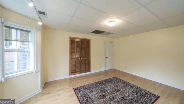 a view of empty room