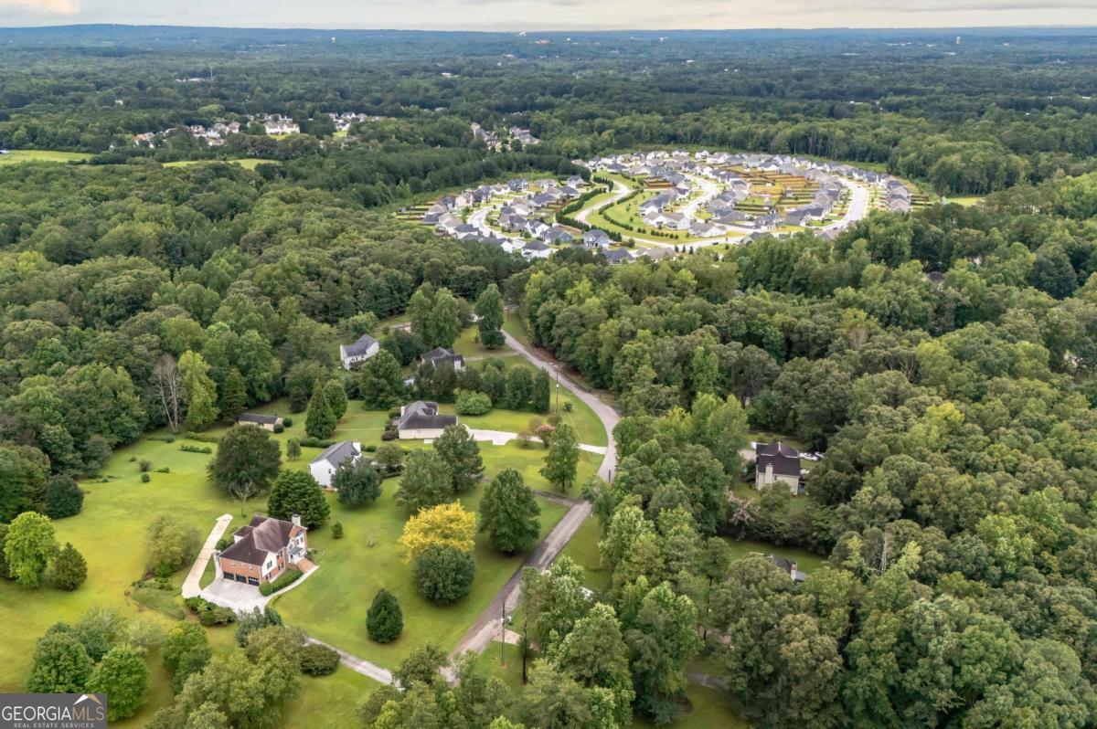 45 Buell Jones Road Carrollton, GA 30117 - Photo 58 of 60 an aerial view of a houses with a yard