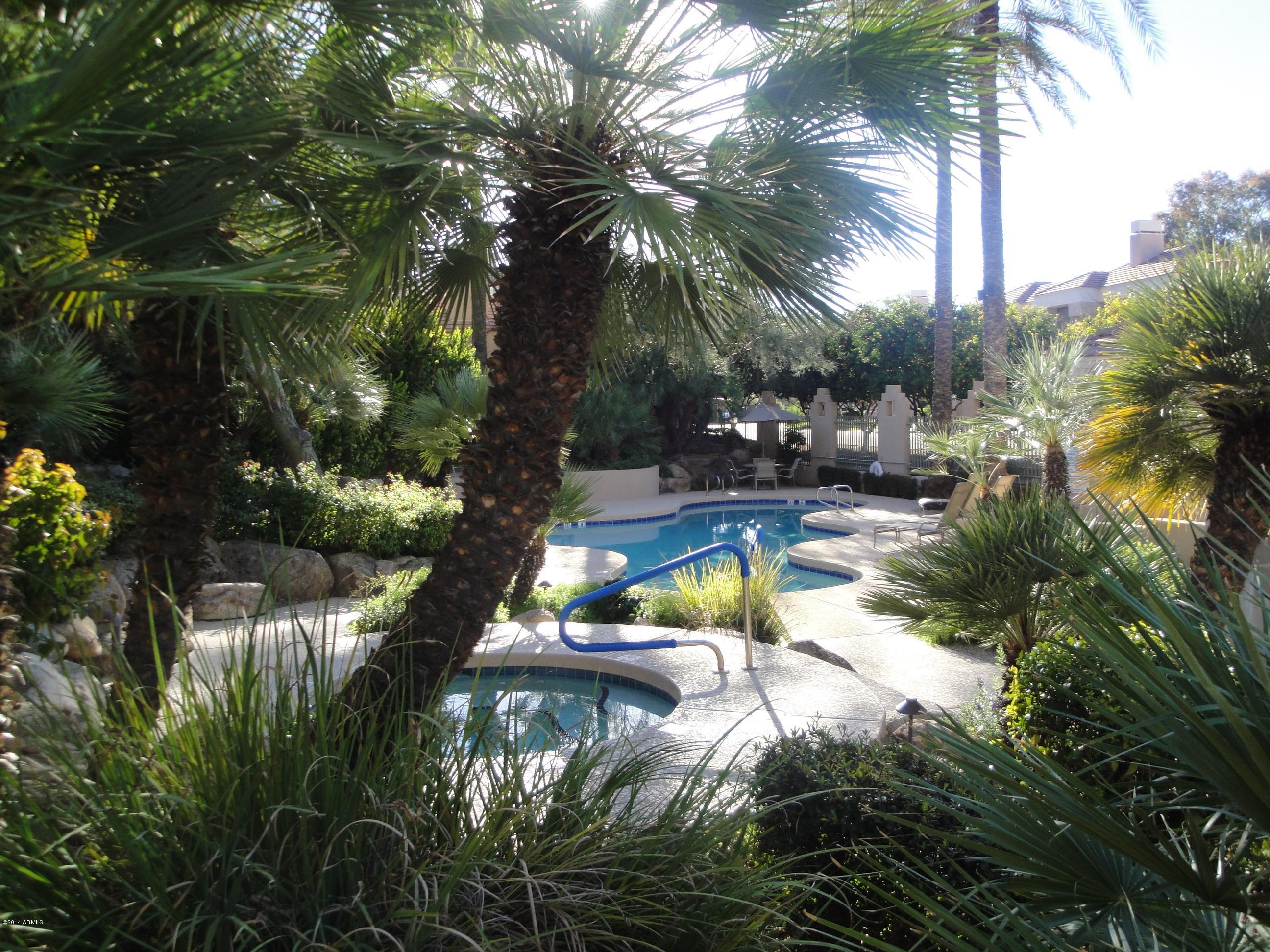 7222 East Gainey Ranch Road, Unit 114 Scottsdale, AZ 85258 - Photo 1 of 53 RESORT STYLE COMM POOL SPA