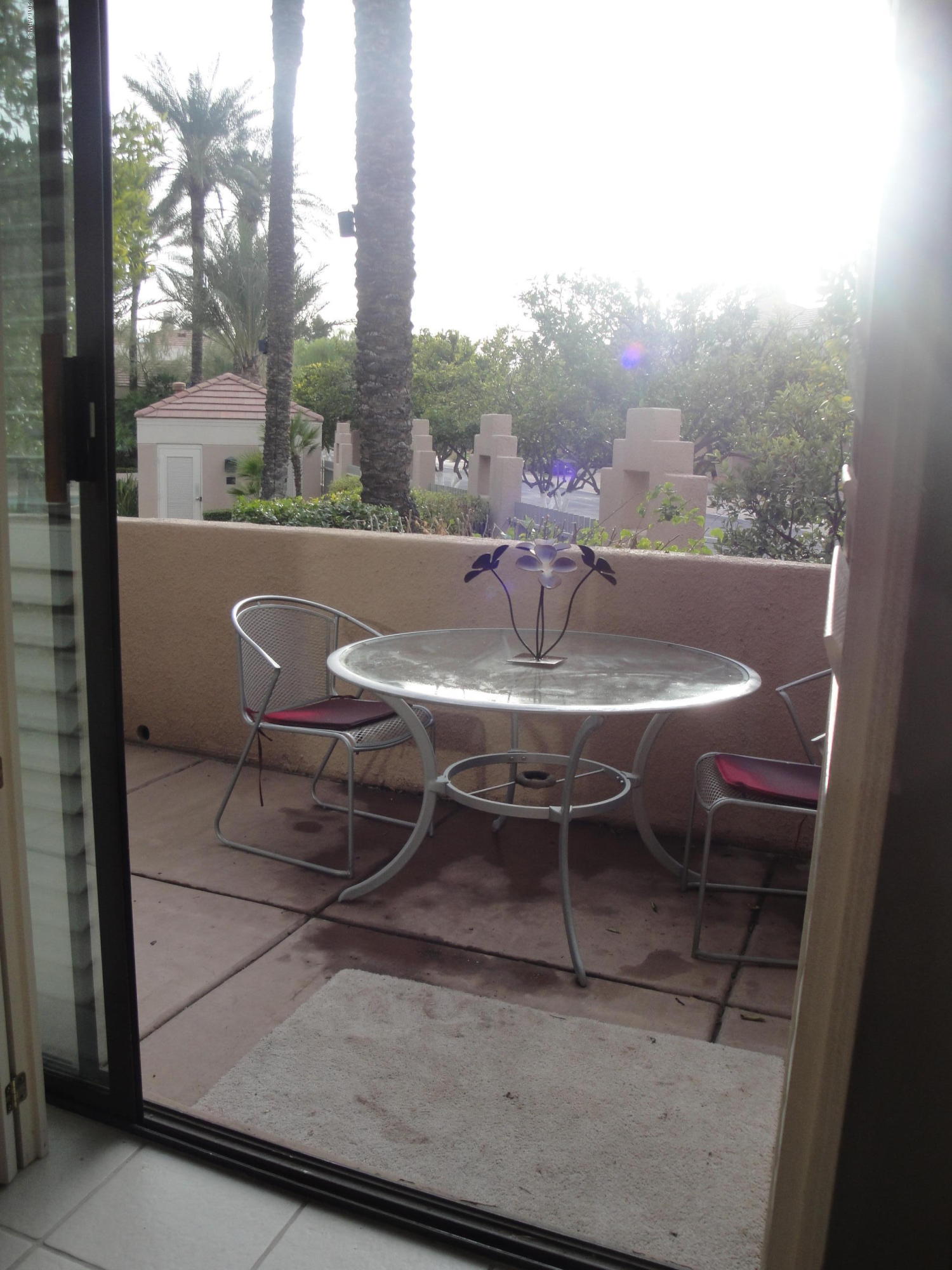 7222 East Gainey Ranch Road, Unit 114 Scottsdale, AZ 85258 - Photo 21 of 53 PATIO OFF BREAKFAST ROOM