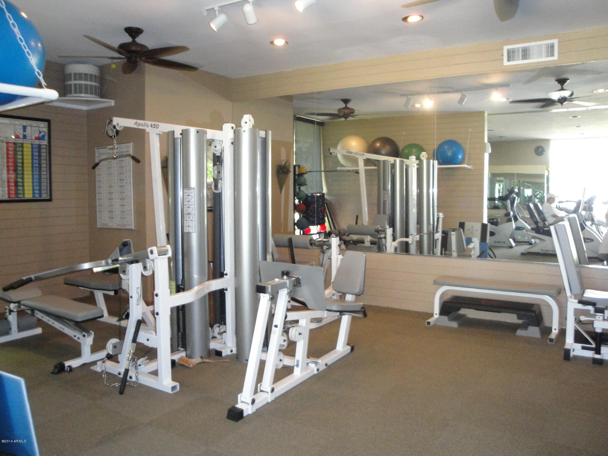 7222 East Gainey Ranch Road, Unit 114 Scottsdale, AZ 85258 - Photo 49 of 53 ESTATE CLUB GYM