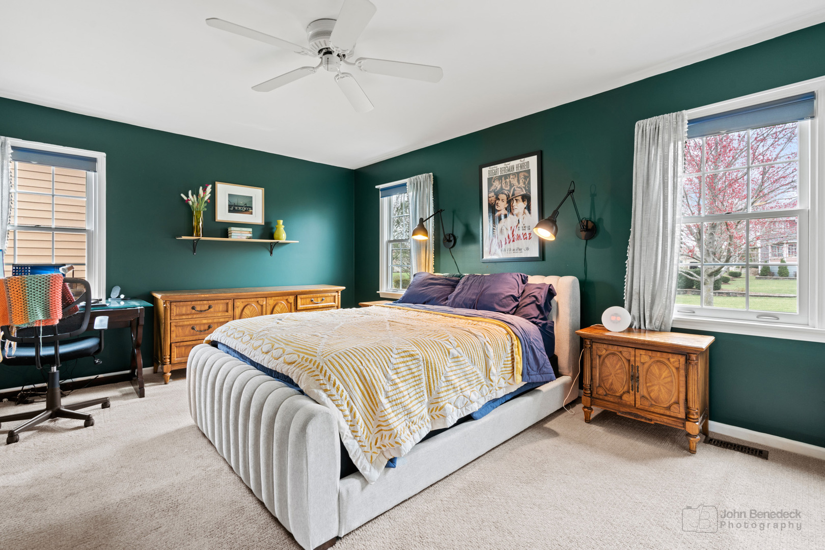 3620 Lakeview Drive Algonquin, IL 60102 - Photo 12 of 25 a bed sitting in a bedroom next to a window