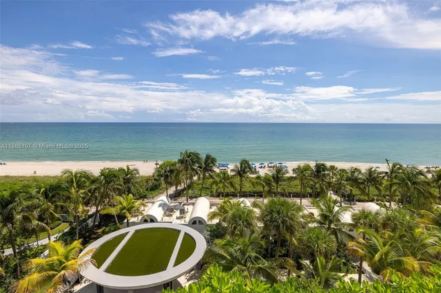 a view of a room with a fan
