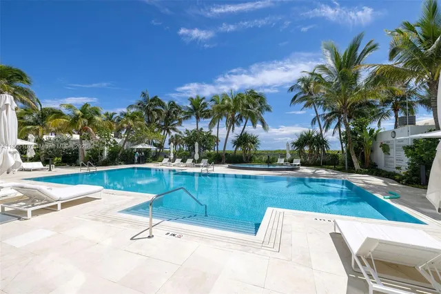 a view of a room with a large window