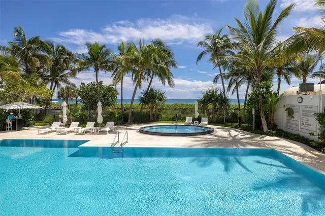 a front view of a multi story building