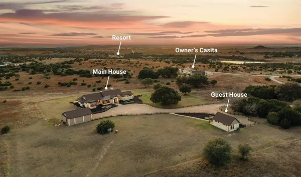 an aerial view of a