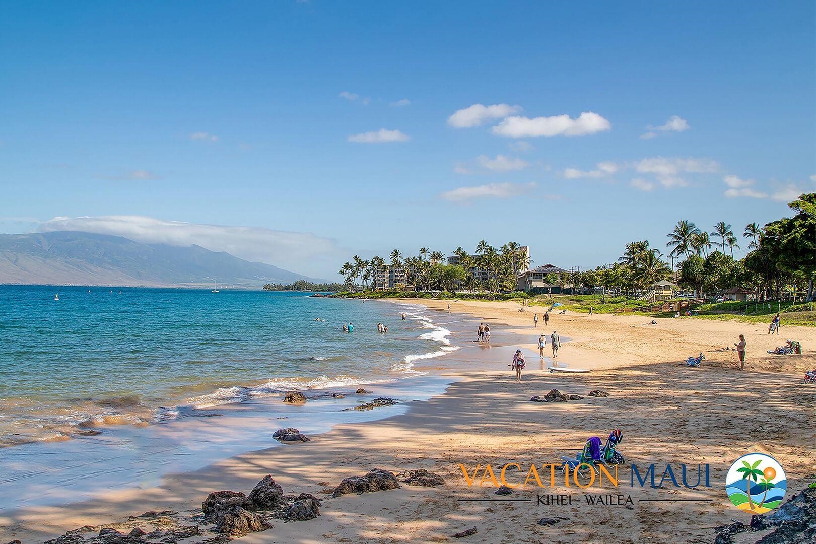 2385 South Kihei Road, Unit 409 Kihei, HI 96753 - Photo 3 of 34 a view of an ocean and beach