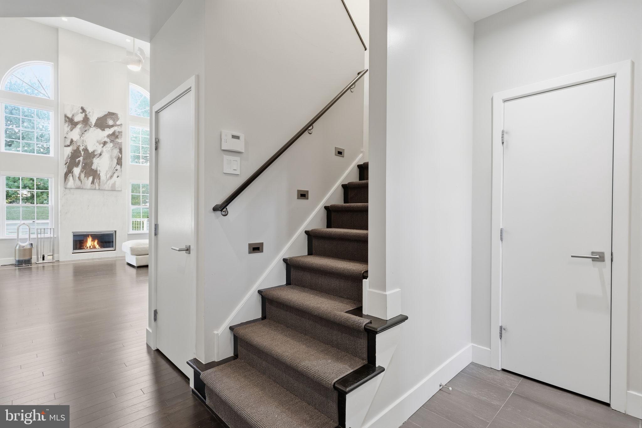 426 Fairview Way New Hope, PA 18938 - Photo 23 of 40 a view of entryway and hall with wooden floor