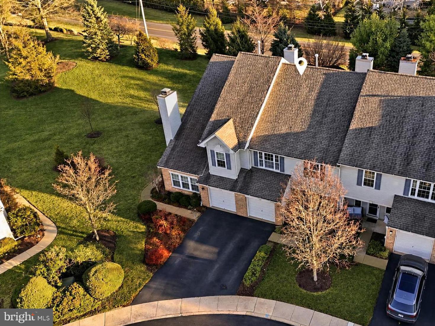 426 Fairview Way New Hope, PA 18938 - Photo 3 of 40 an aerial view of a house having yard
