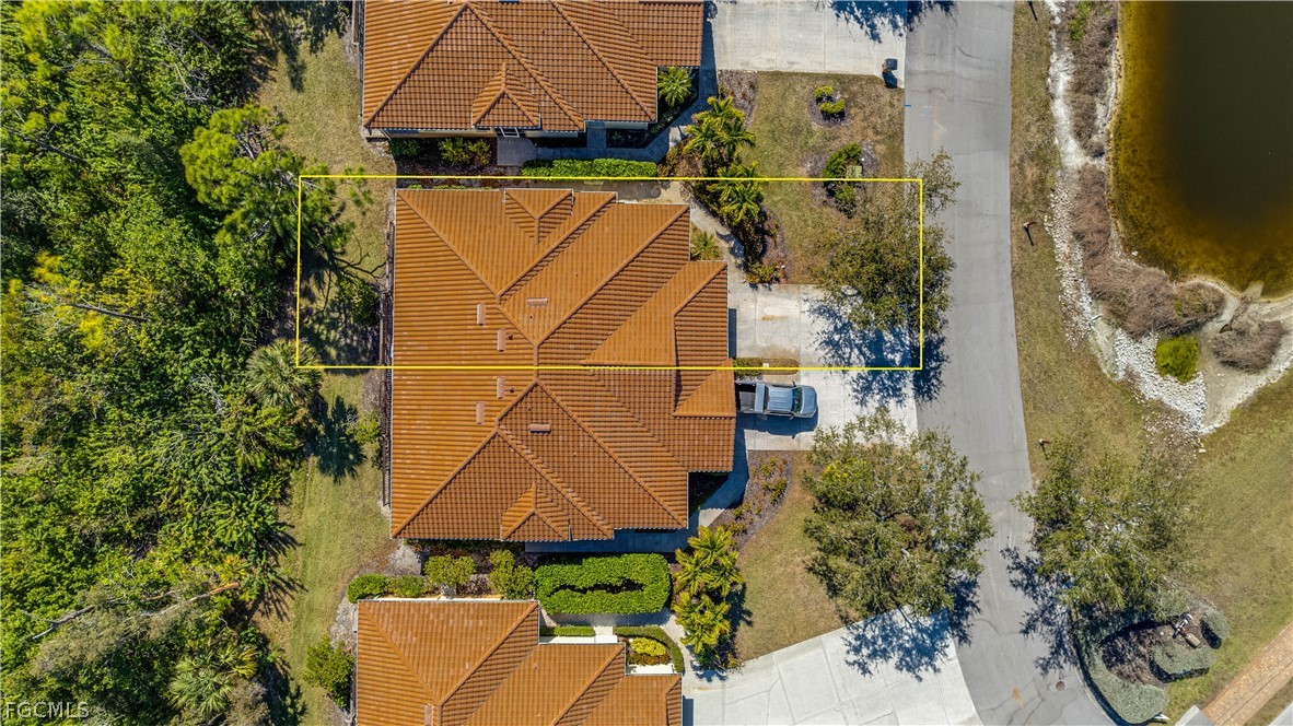 3181 Matecumbe Key Road, Unit 4 Punta Gorda, FL 33955 - Photo 32 of 50 an aerial view of a house with swimming pool