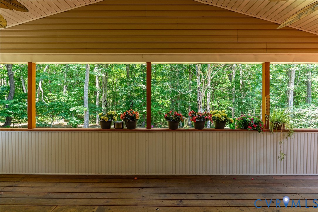 197 Goshen Road Cumberland, VA 23040 - Photo 10 of 70 Covered porch featuring wood-finish flooring, bead
