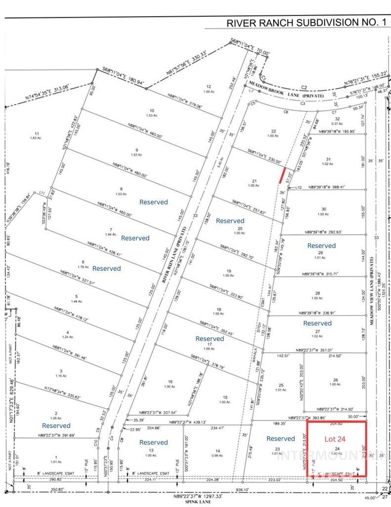Lot 24 Meadow View Lane McCall, ID 83638 - Photo 5 of 5 Parcel map