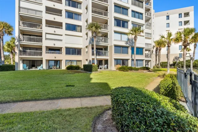 a view of a city with tall buildings