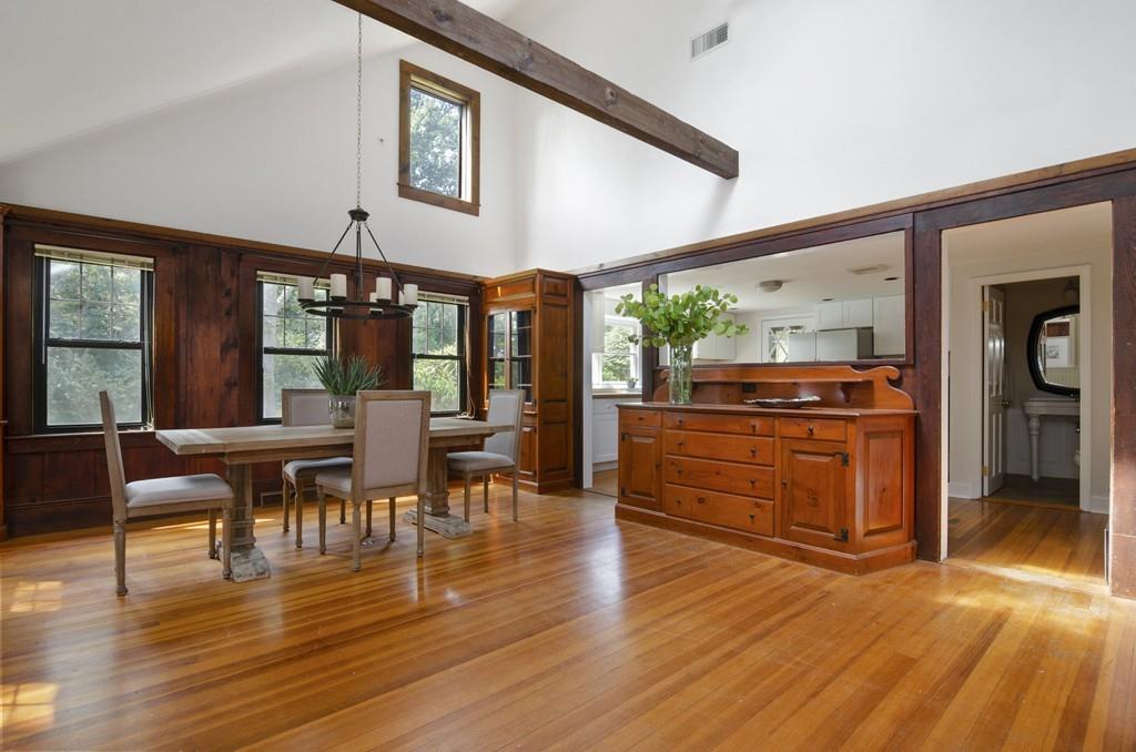 34 Stowe Road Sandwich, MA 02563 - Photo 10 of 19 a view of a dining room with furniture window and wooden floor