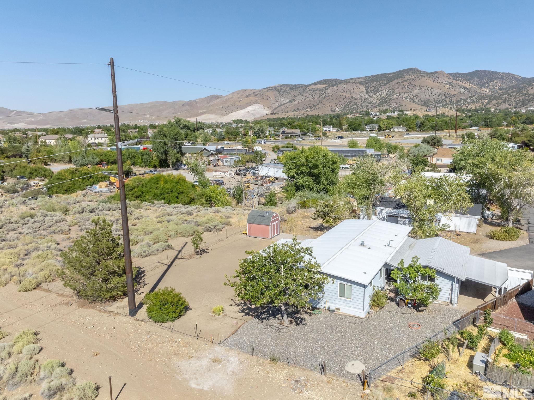 500 Mira Street Reno, NV 89521 - Photo 5 of 31 an aerial view of a house with a garden