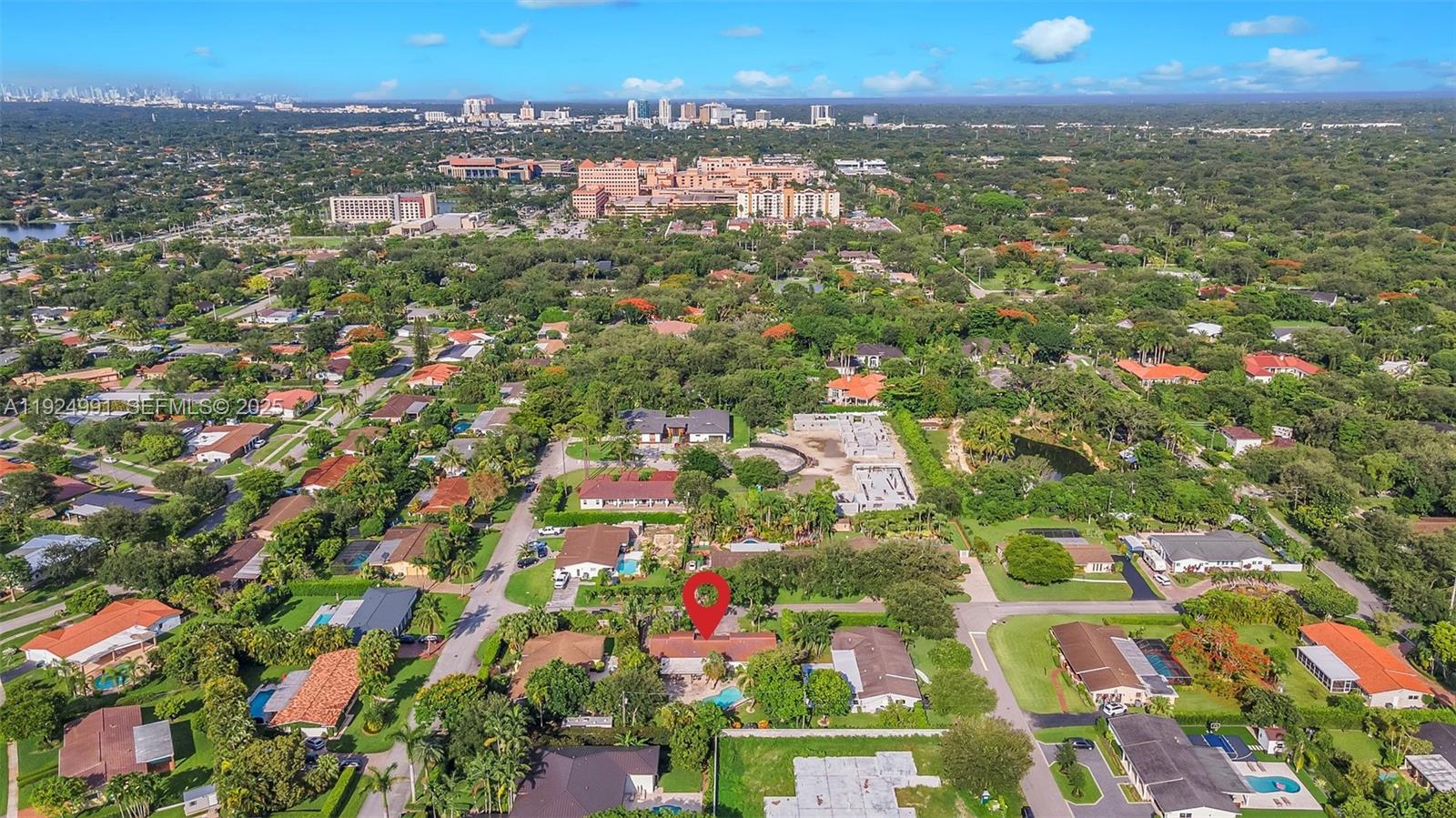 9220 Southwest 94th Place Miami, FL 33176 - Photo 66 of 67 an aerial view of residential houses with city view