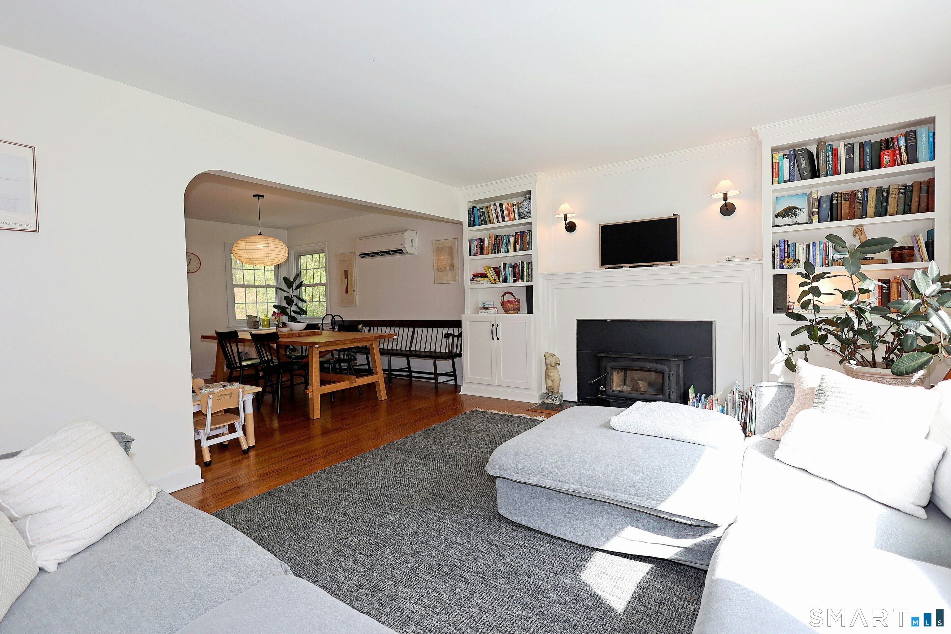 18 Head Of Meadow Road Newtown, CT 06470 - Photo 15 of 40 a living room with furniture and a fireplace