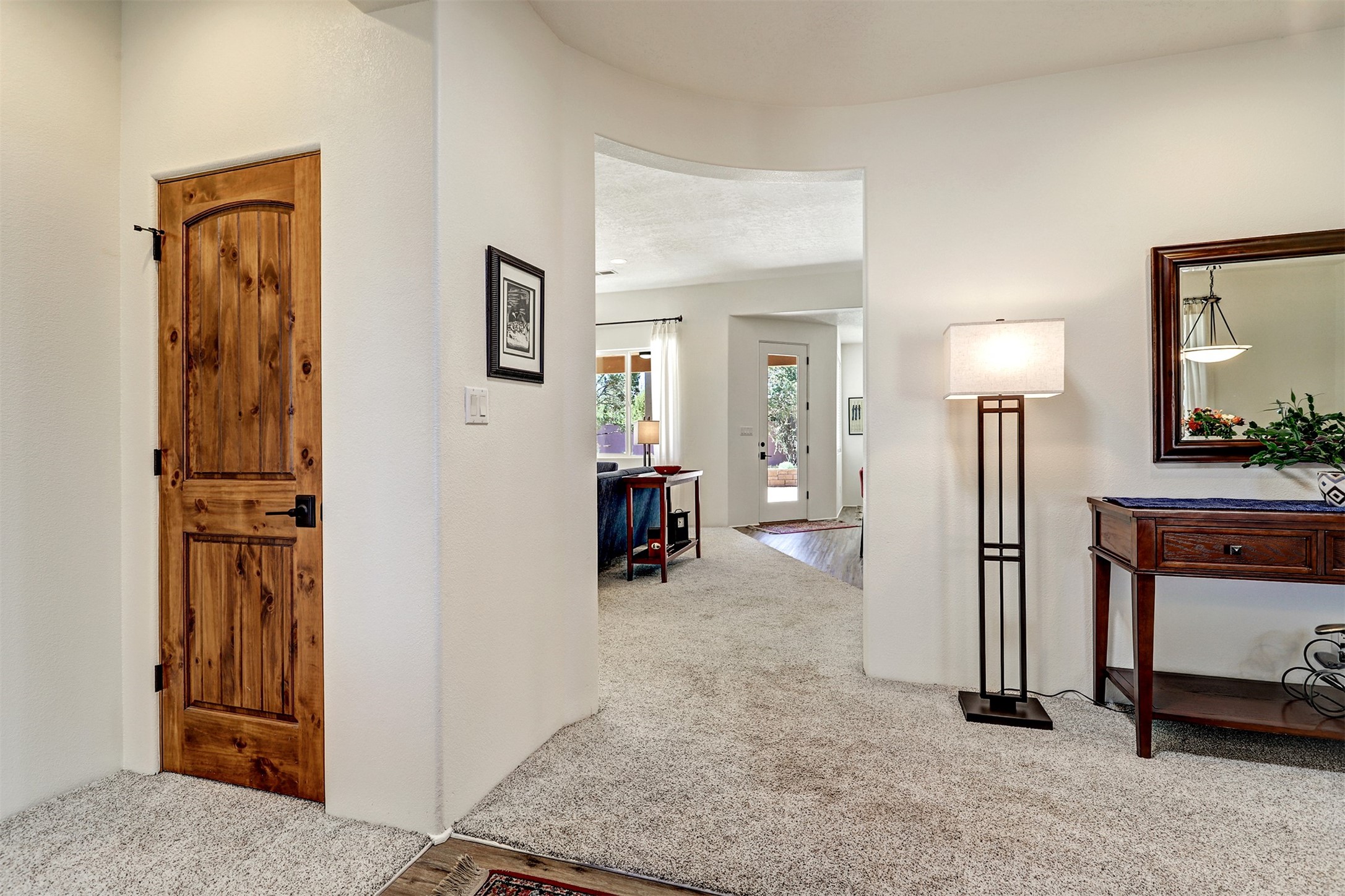 130 East Chili Line Road Santa Fe, NM 87508 - Photo 29 of 31 Hallway to Dining Room
