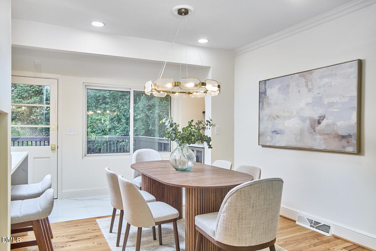 1609 Acadia Street Durham, NC 27701 - Photo 12 of 56 a dining room with furniture and window