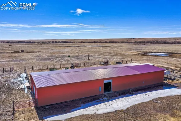 a view of an ocean with beach