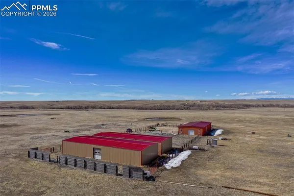 a view of an ocean and beach