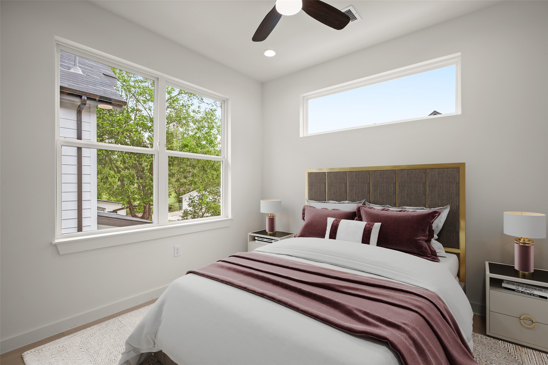 5305 Ledesma Road, Unit 4 Austin, TX 78721 - Photo 14 of 27 a bedroom with bed and window