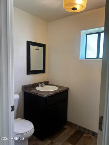 a bathroom with a sink and a toilet