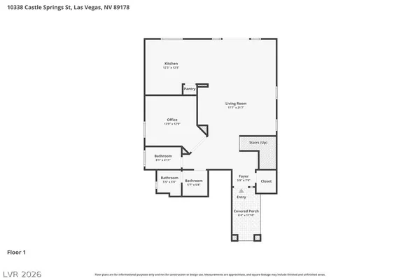 $490,000 | 10338 Castle Springs Street, Las Vegas, NV 89178