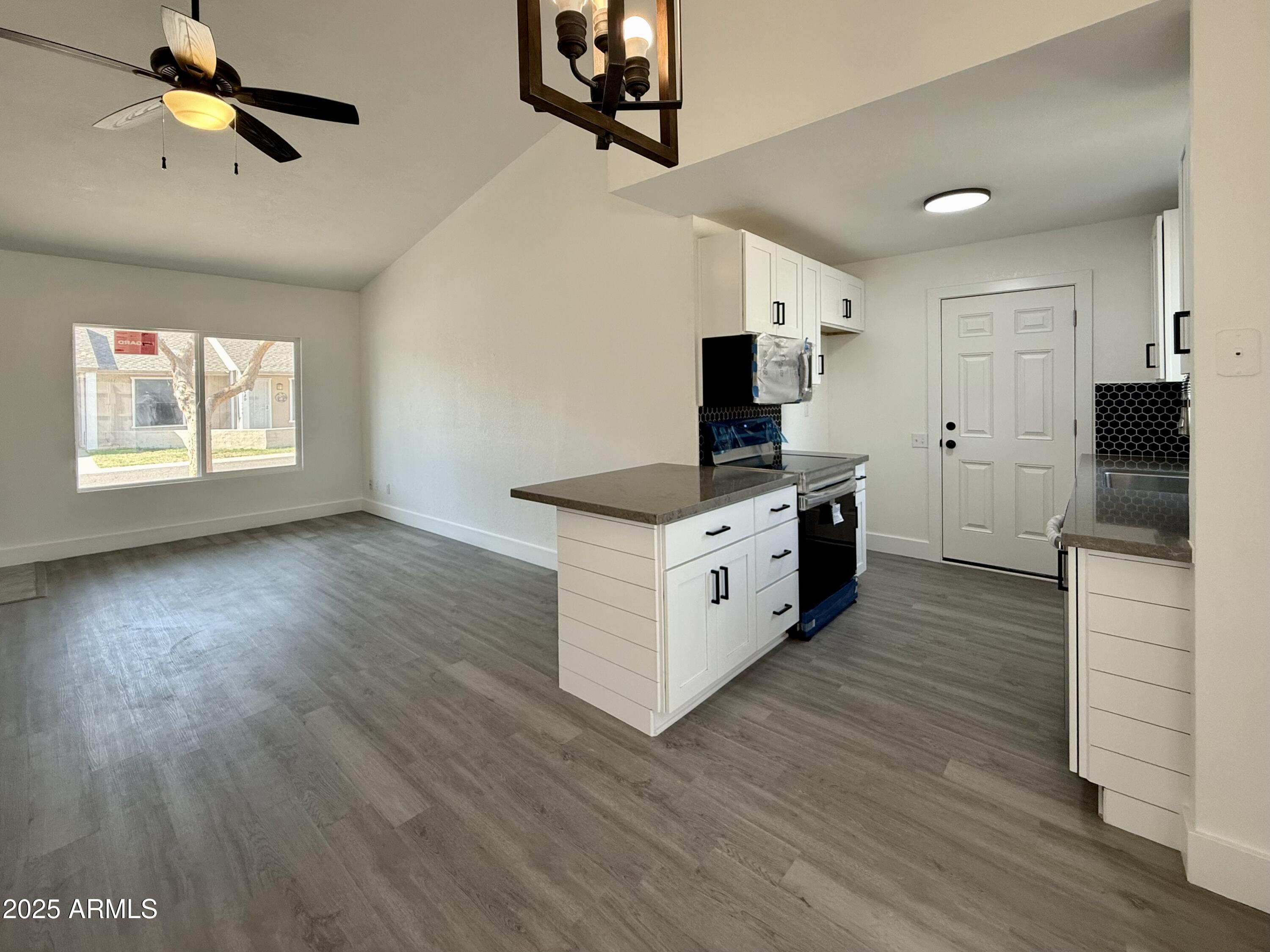 4417 East Darrel Road Phoenix, AZ 85042 - Photo 8 of 23 Open Living Room/Kitchen