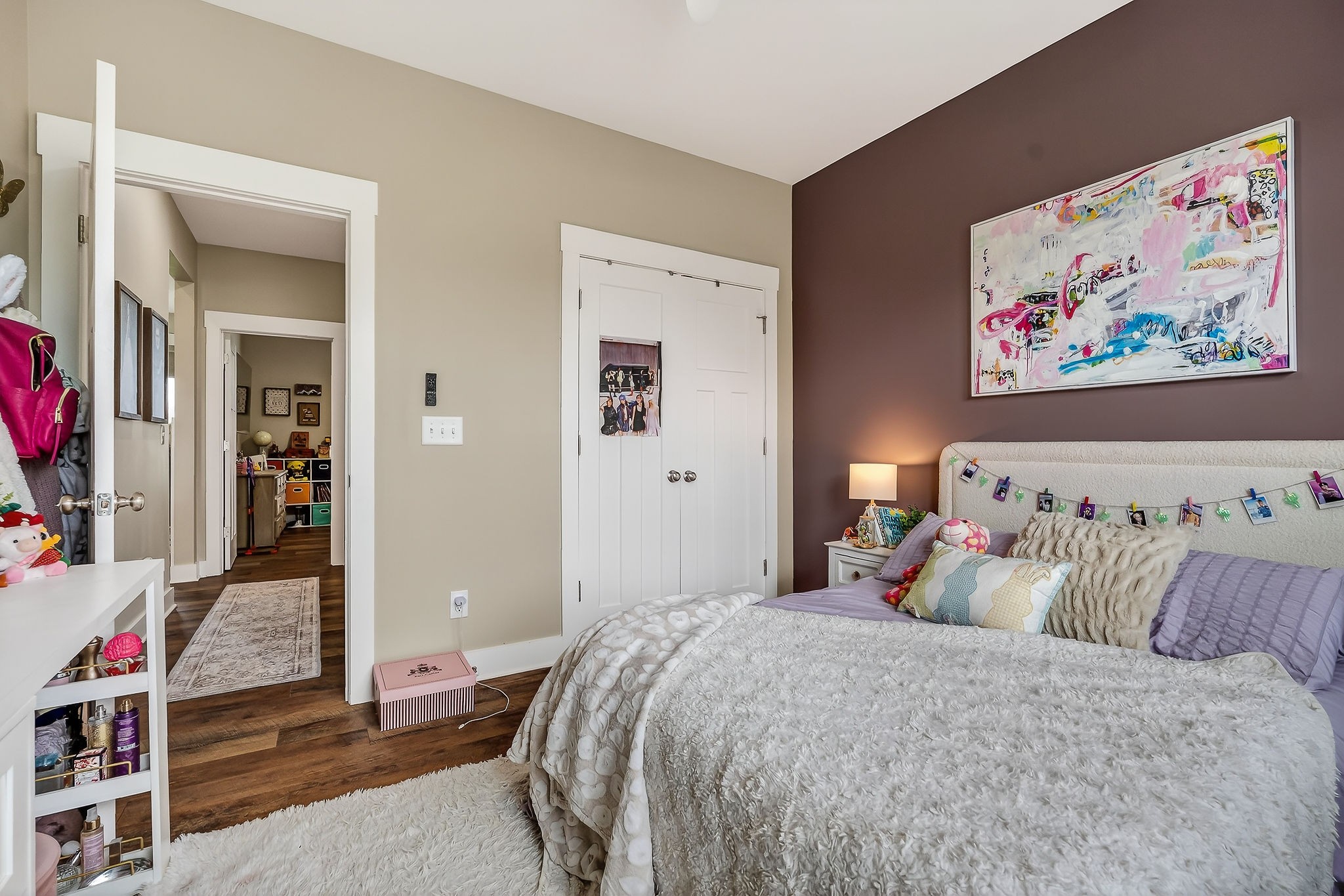 1073 Arch Cope Road Morrison, TN 37357 - Photo 21 of 42 a bedroom with bed and cupboard