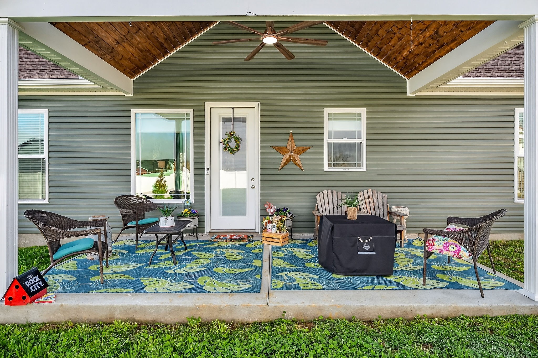 1073 Arch Cope Road Morrison, TN 37357 - Photo 30 of 42 a front view of a house with garden and plants