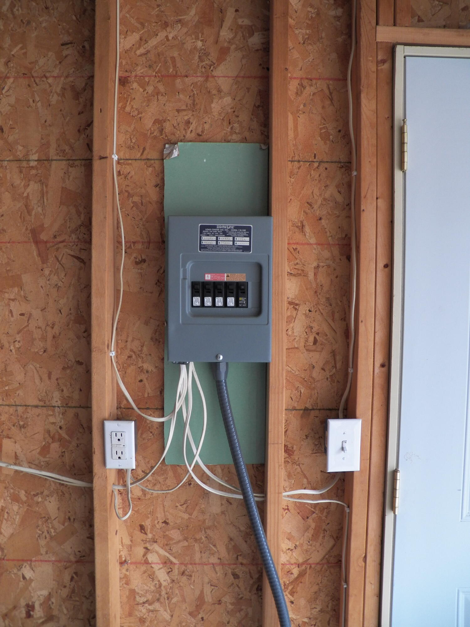 3606 Division Street Manitowoc, WI 54220 - Photo 41 of 45 Breaker Box In Large Garage