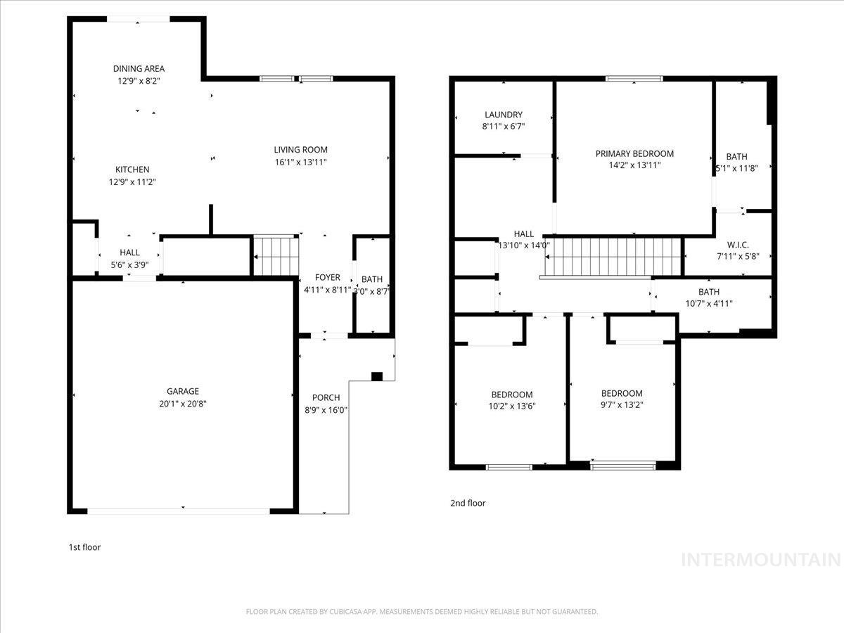 913 West Apple Pine Street Meridian, ID 83646 - Photo 32 of 32 Floor plan
