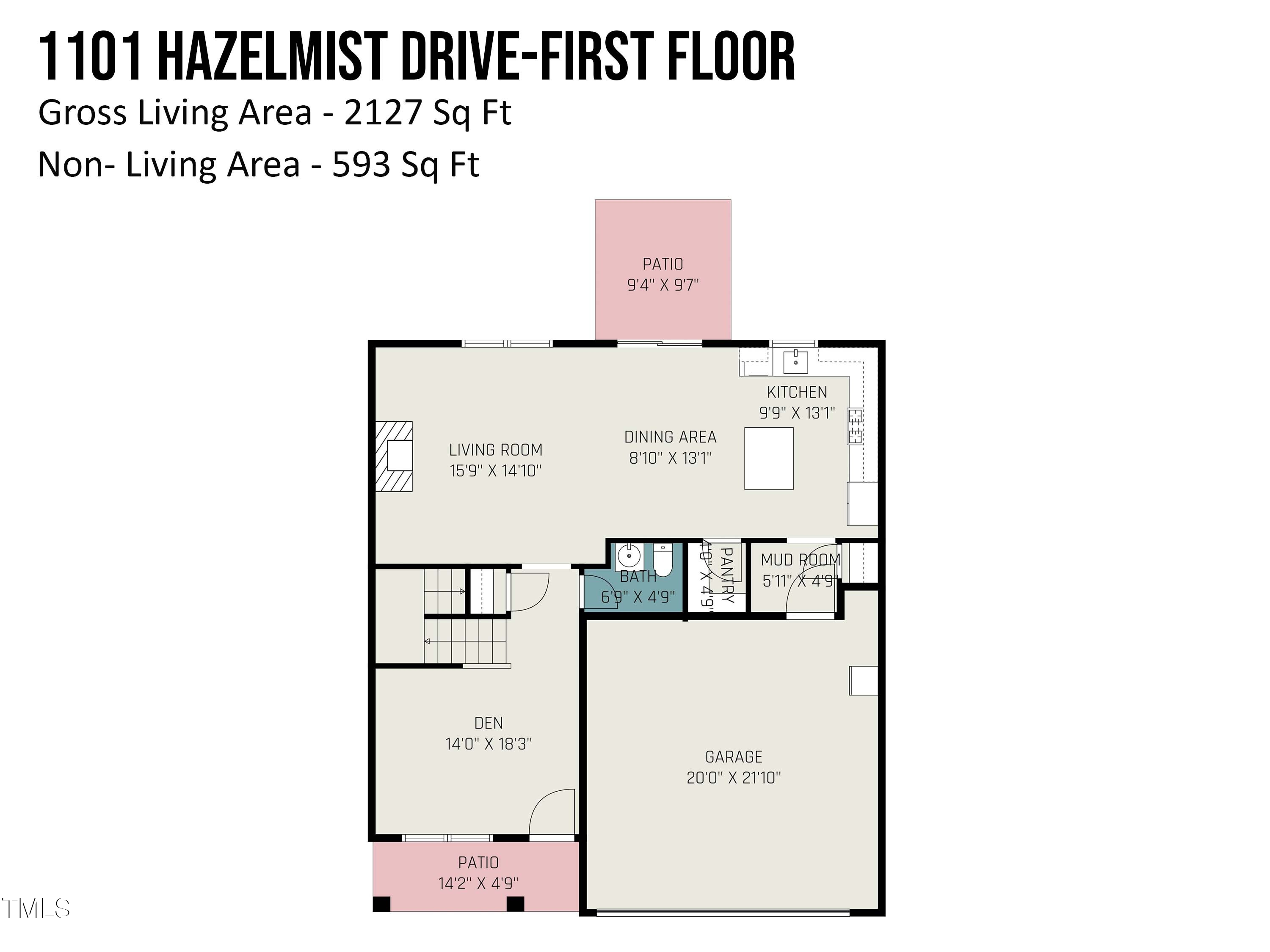 1101 Hazelmist Drive Wake Forest, NC 27587 - Photo 26 of 28