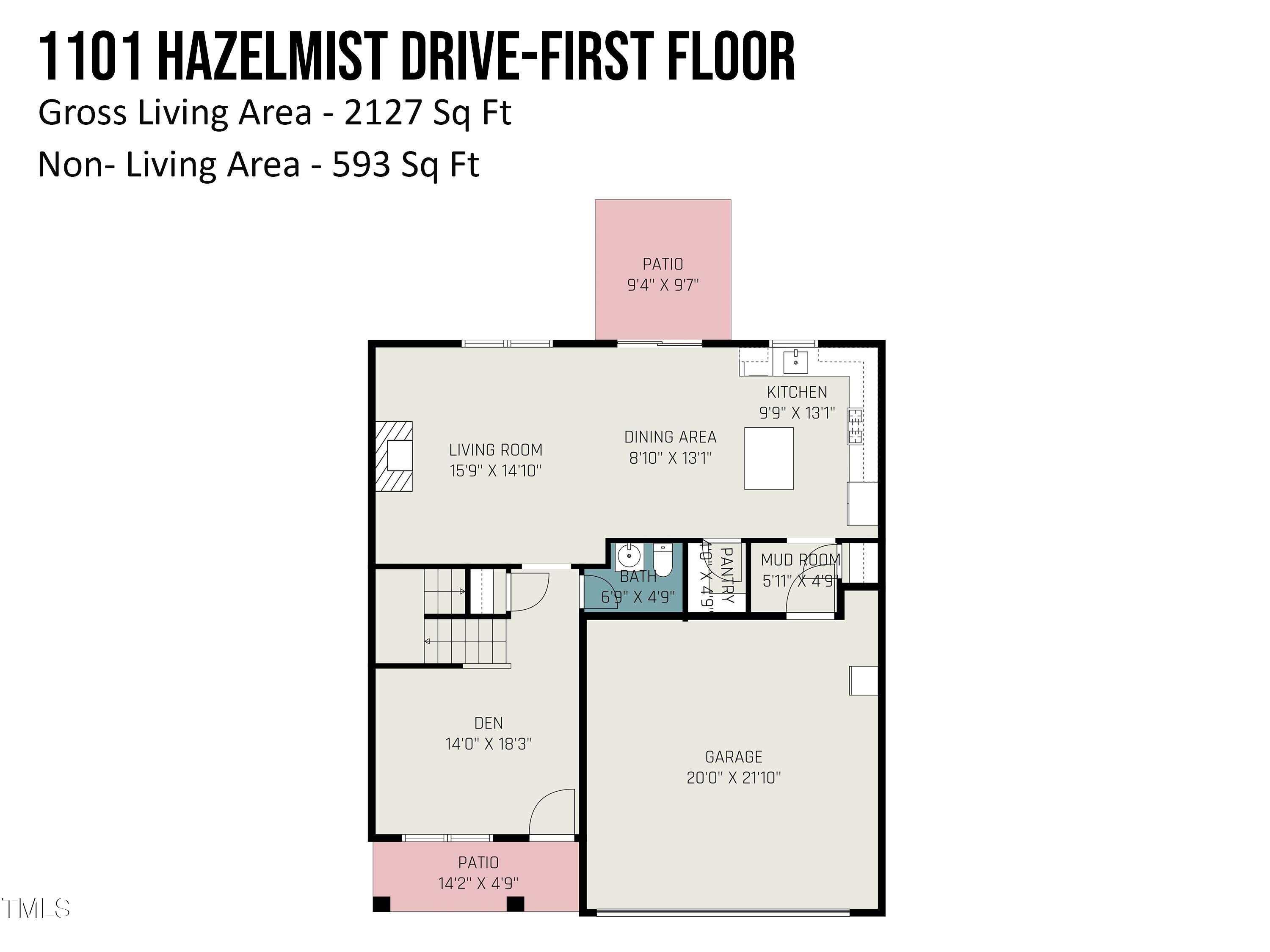 1101 Hazelmist Drive Wake Forest, NC 27587 - Photo 24 of 28