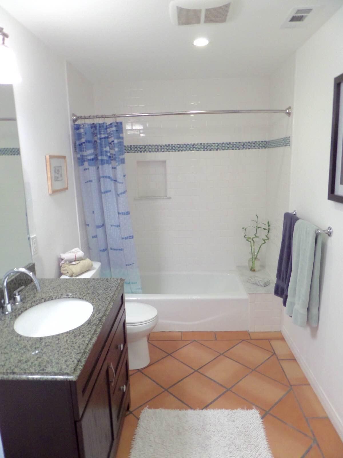 3918 Foothill Road Santa Barbara, CA 93110 - Photo 12 of 21 Guest Room Bathroom