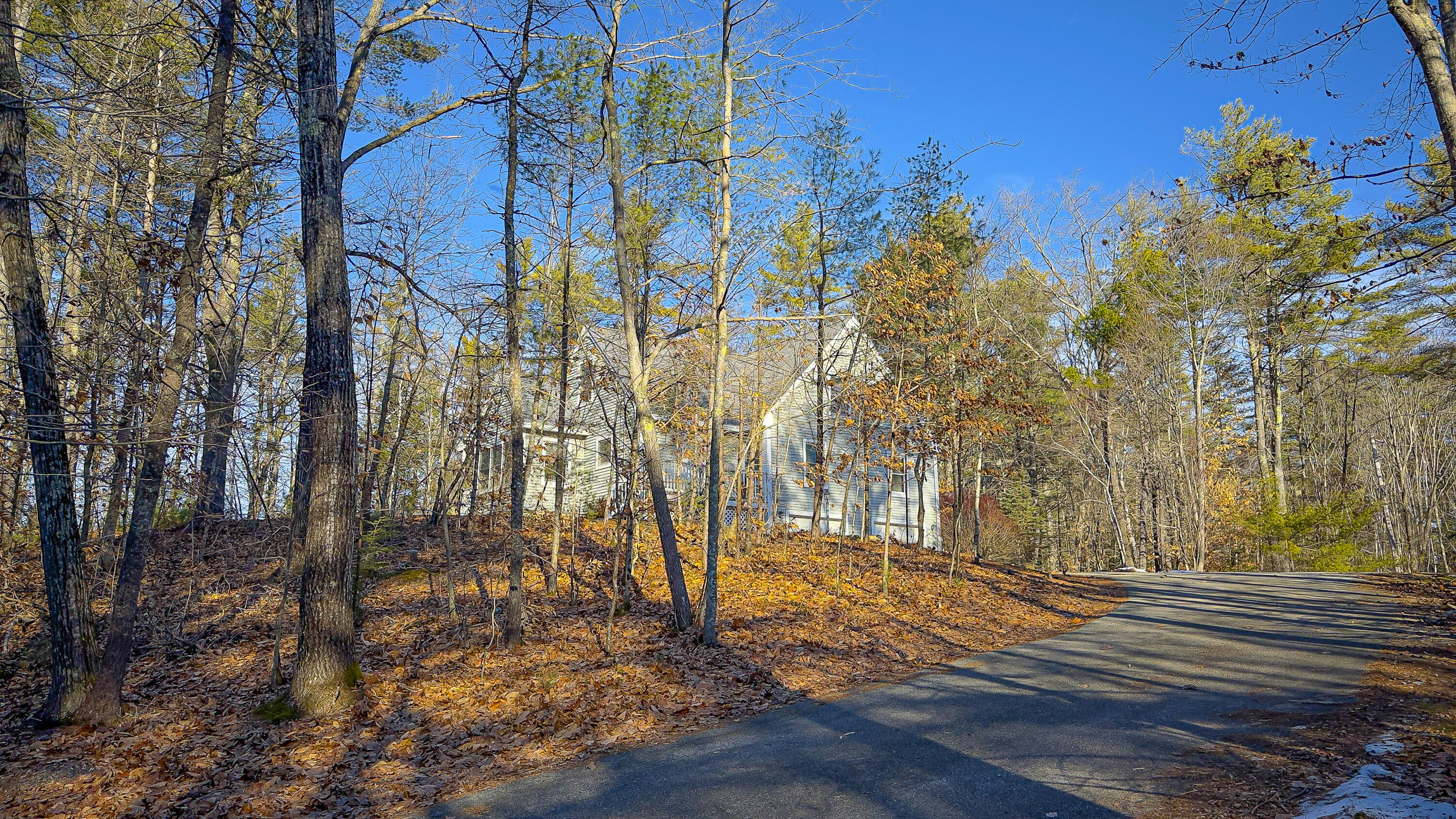 22 Fire Ln 14 Raymond, ME 04071 - Photo 38 of 46 Paved Driveway in the Spring