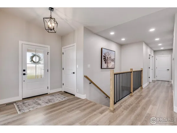a view interior of a house and wooden floor
