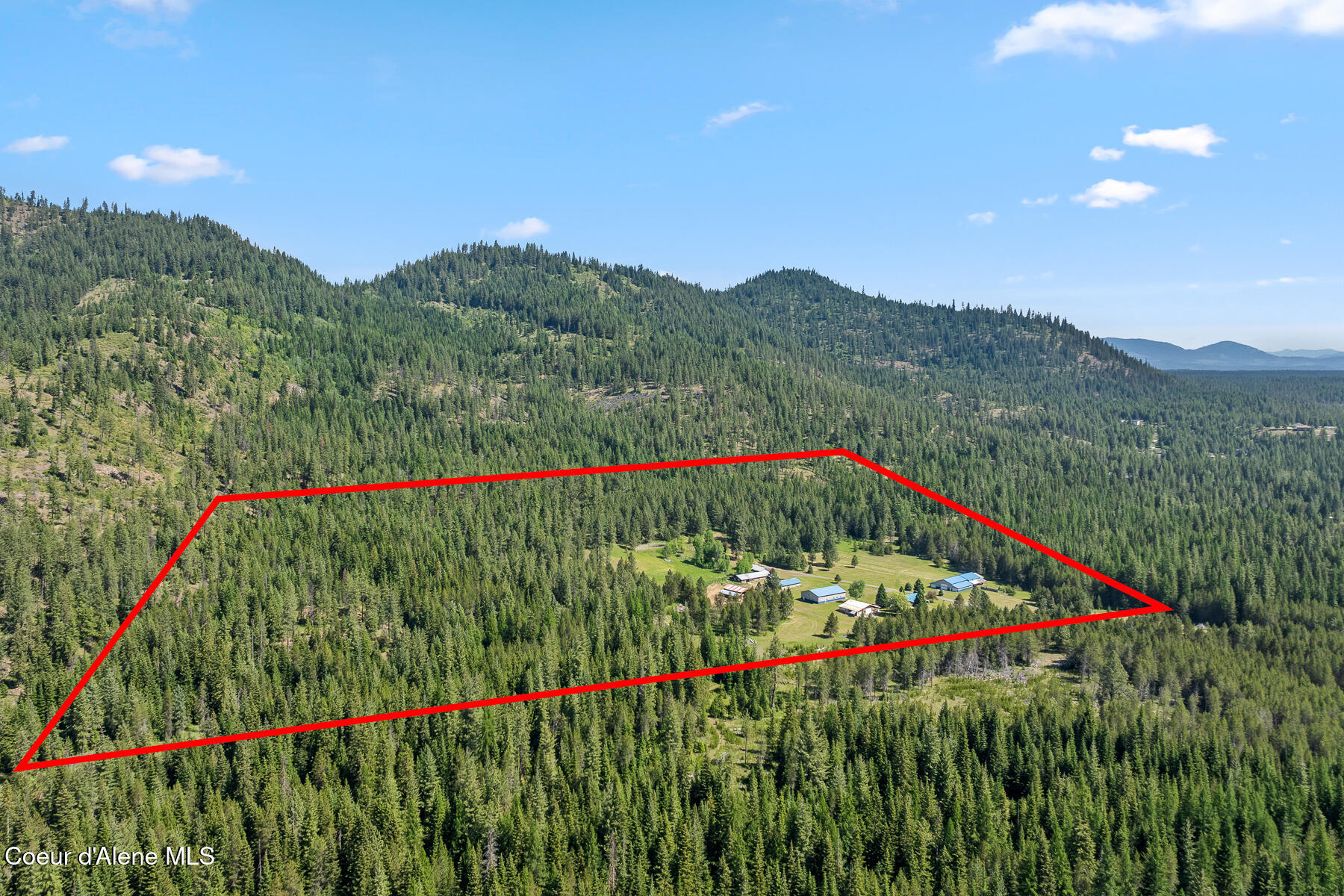 26277 North Chevrolane Way Rathdrum, ID 83858 - Photo 60 of 78 Aerial_26277NChevrolaneWay-1_Outlined