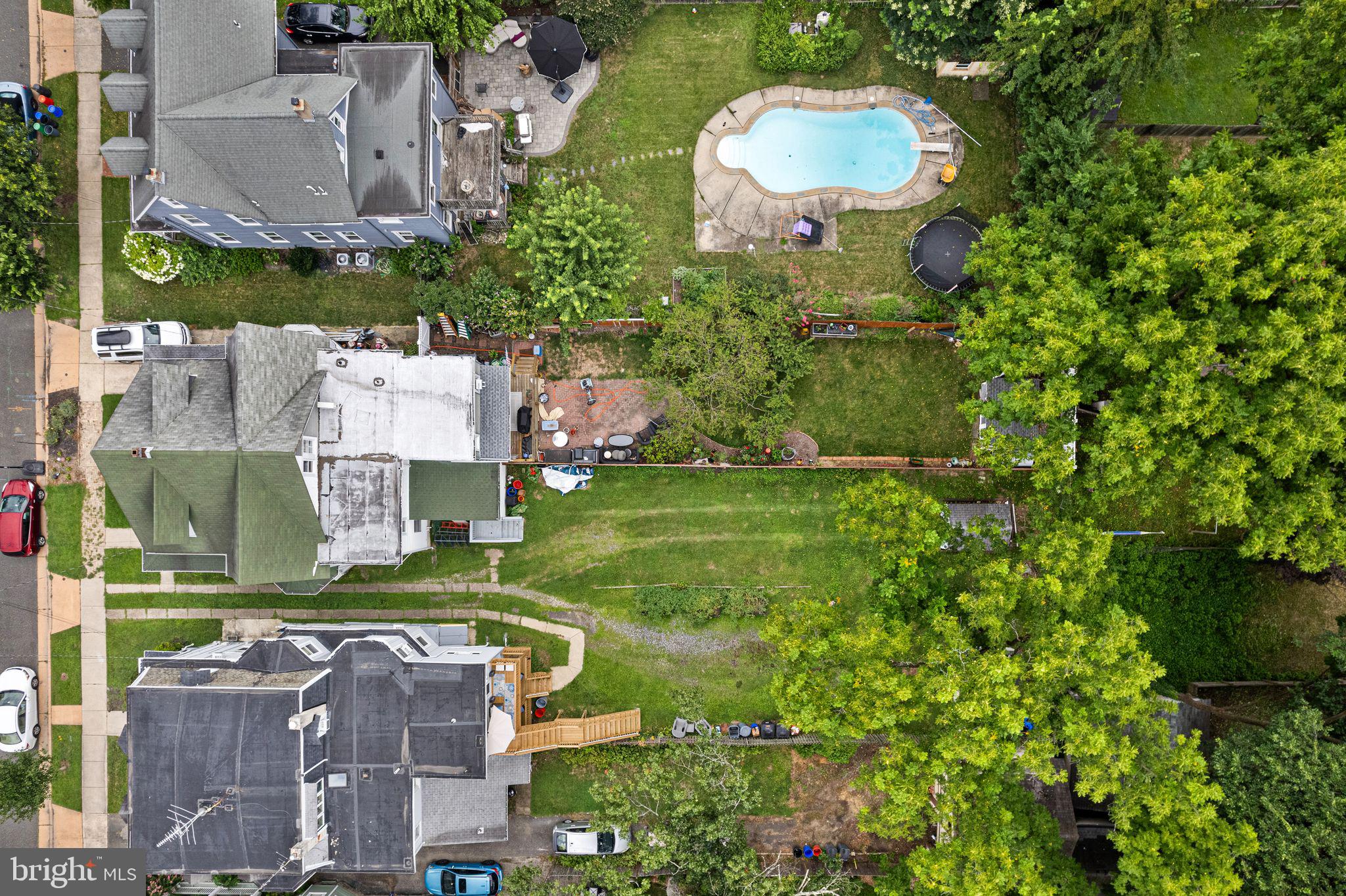 122 West Cottage Avenue Haddonfield, NJ 08033 - Photo 21 of 23 an aerial view of residential house with outdoor space and trees all around