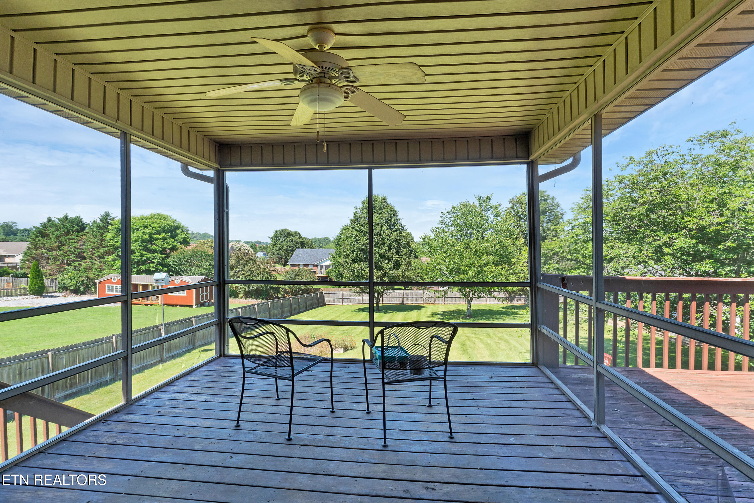 1130 Eloise West Road Greenback, TN 37742 - Photo 36 of 51 Screened i with ceiling fan