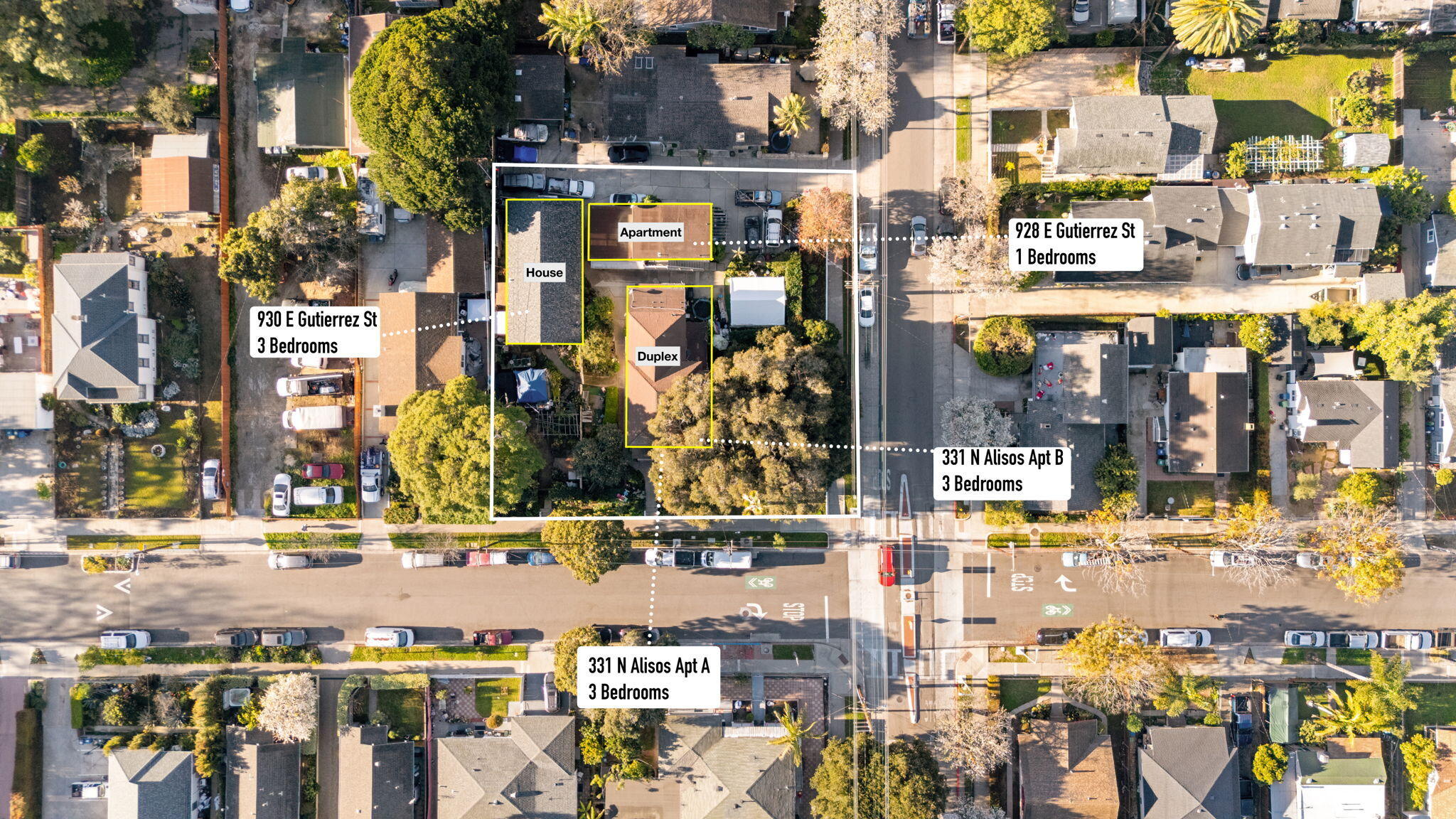 331 North Alisos Street Santa Barbara, CA 93103 - Photo 3 of 50 3-web-or-mls-Alisos Lot Lines vertical