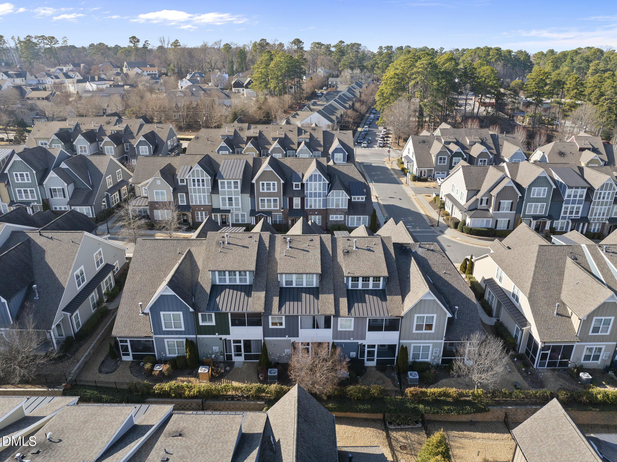 765 Fallon Grove Way Raleigh, NC 27608 - Photo 36 of 43 an aerial view of multiple house
