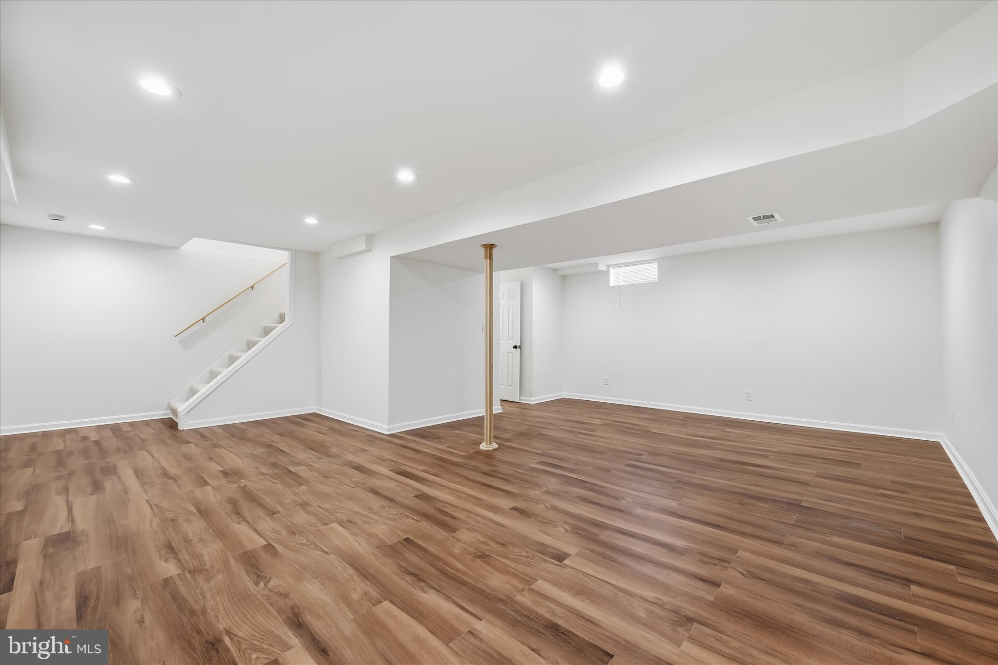 9500 Windbeat Way Columbia, MD 21046 - Photo 44 of 64 Bright basement with recessed lighting