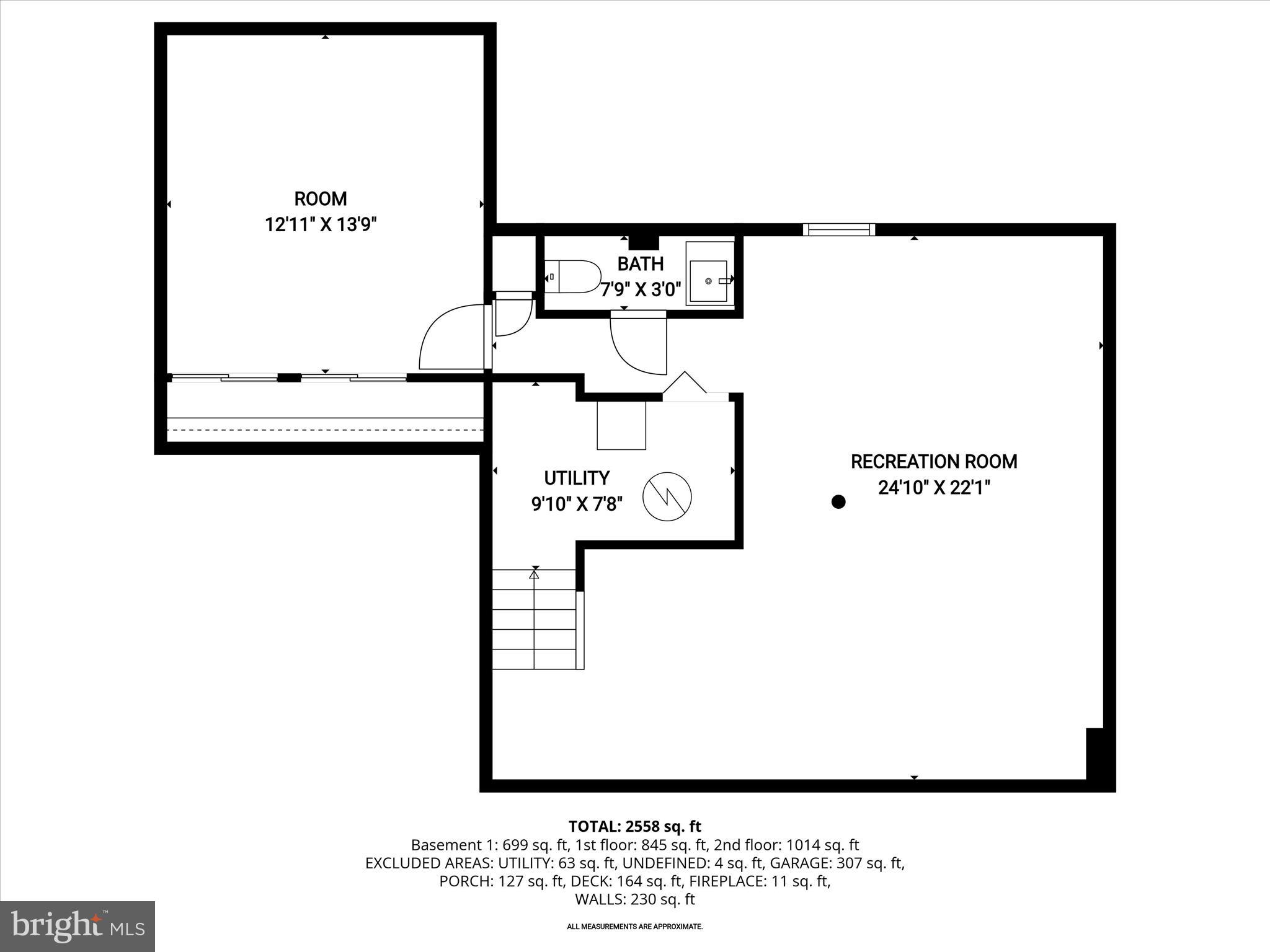 9500 Windbeat Way Columbia, MD 21046 - Photo 61 of 64 Lower level floor plan