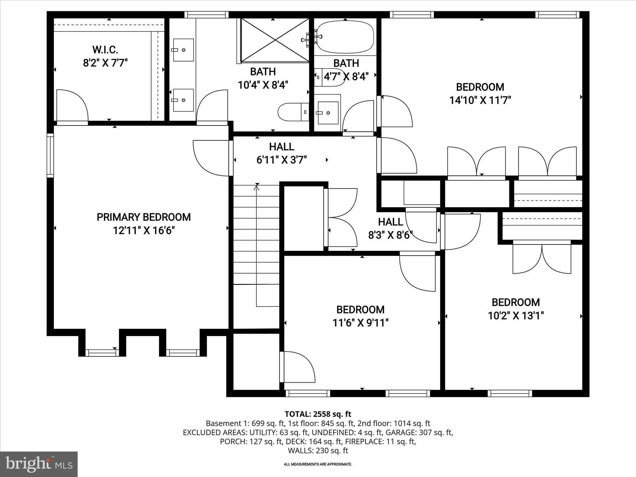 9500 Windbeat Way Columbia, MD 21046 - Photo 63 of 64 Upper level floor plan