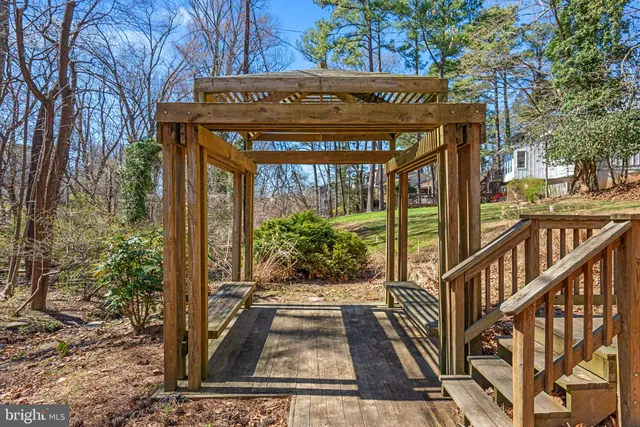a view of outdoor space with patio furniture