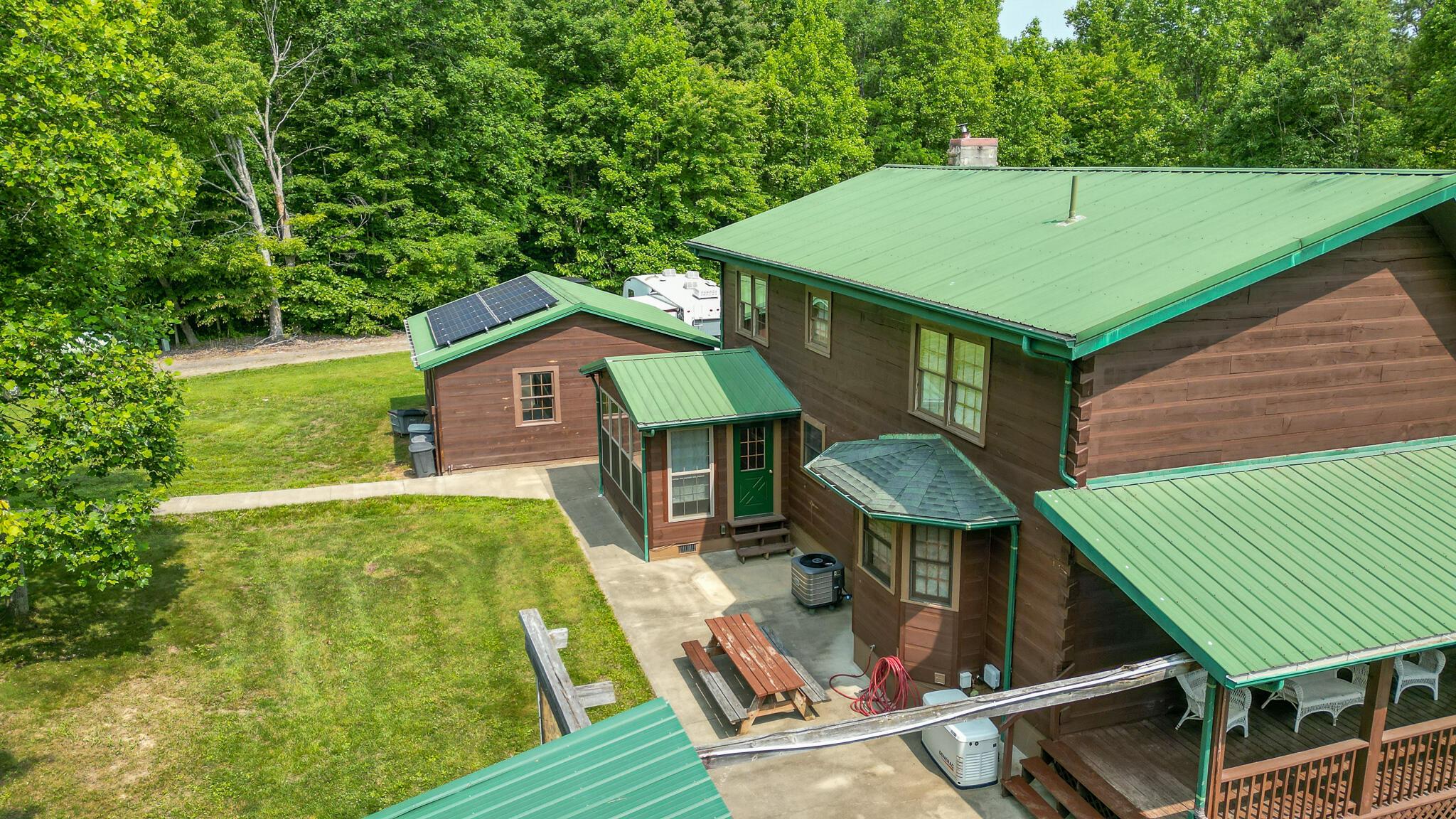 418 Pond Run Road, Unit H Stout, OH 45684 - Photo 59 of 69 DRONE Scioto County cabin - Matt-03